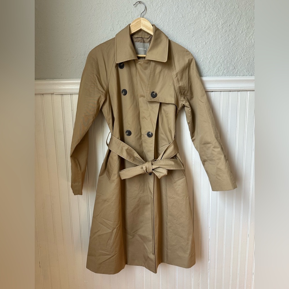 Everlane The Cotton Trench Coat